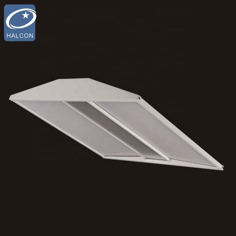 High brightness LED Drop Ceiling Troffer Light with 5500 Lumens, 4000K