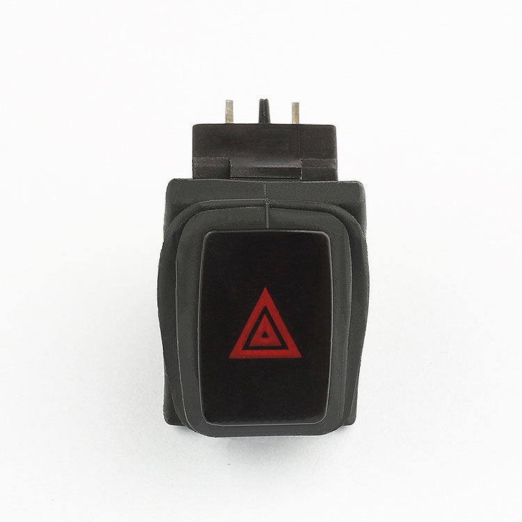 Waterproof with light 6a 250v t55 rocker switch