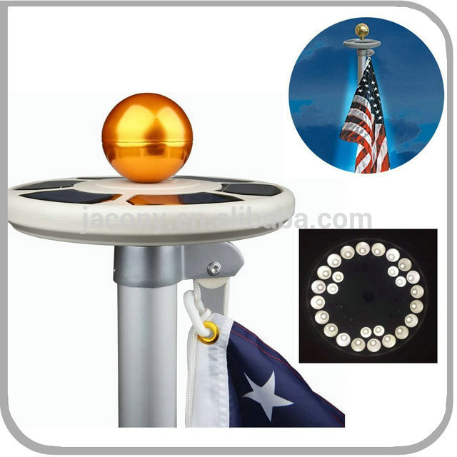 Solar Flagpole Light 26 LED (CB-D628)