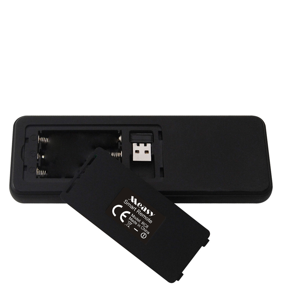 2.4G USB Wireless Keyboard Air Fly Mouse Remote USB Gaming Keyboard for Computer Mini PC Android TV Box Measy RC7 Top Quality