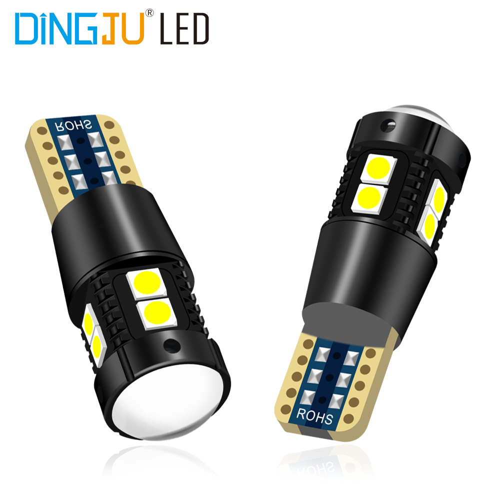 Factory Direct Supply Car T10 W5w 10smd 3030 Canbus Bulb 12v 217lm Led Decoding Light Licence Plate Lamp With Price