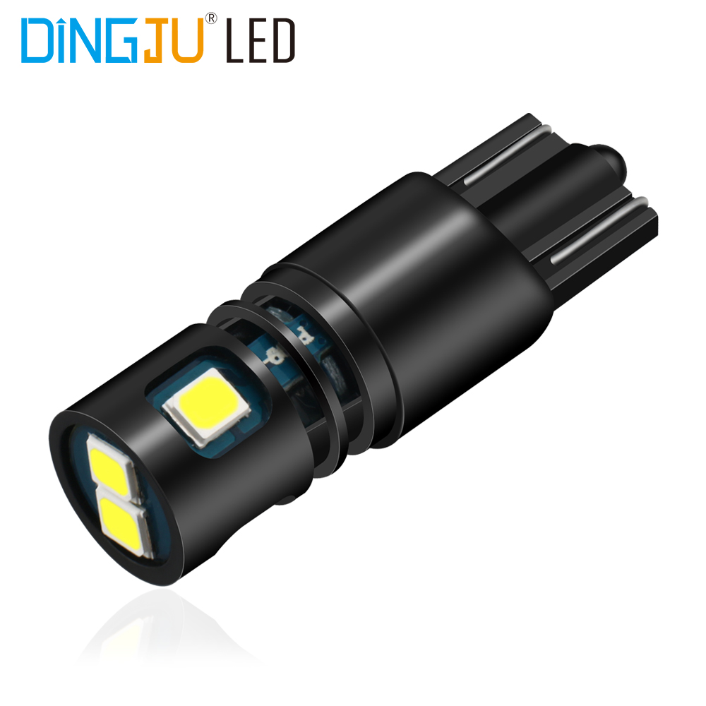 New Design T10 Led Light W5w 5smd 2835 Canbus Bulb 10-30v Car Reading Licence Plate Lamp Power Supply With Great Price