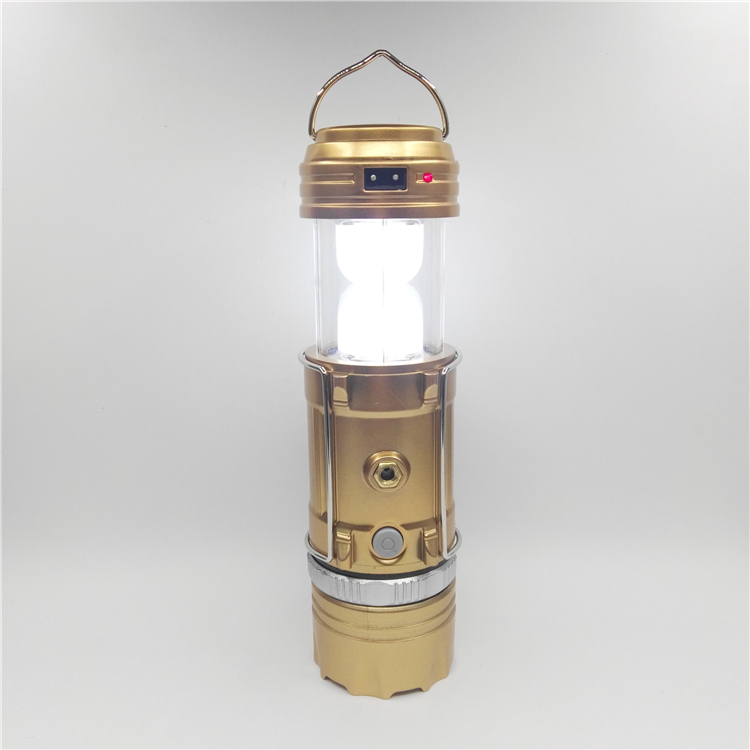 Solar 8 led lantern with 3w zoomable flashlight torch with usb power output