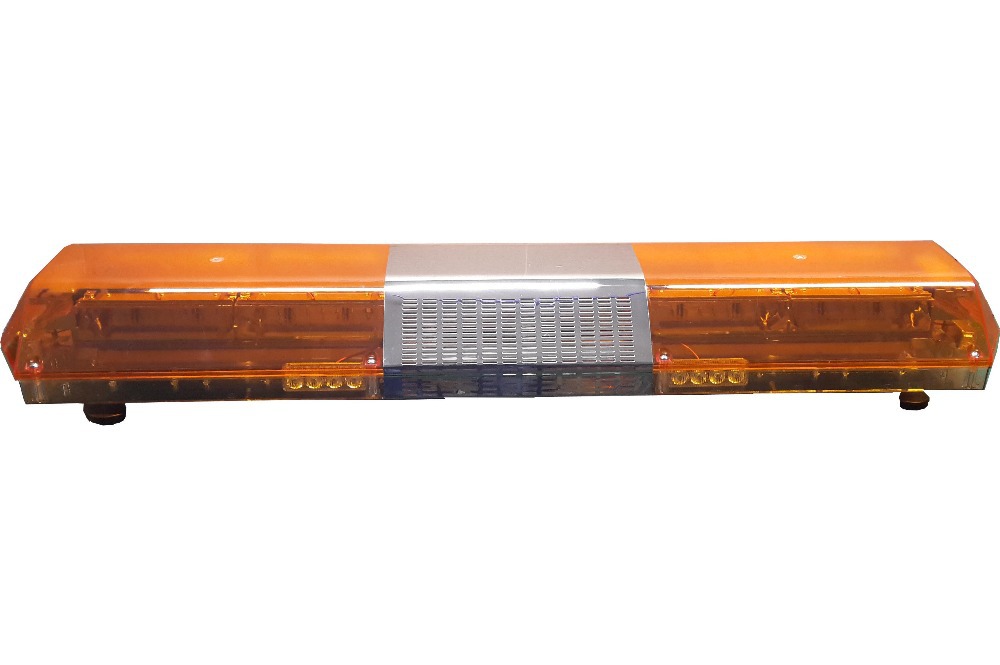 Car roof emergency light police warning strobe led lightbar with 100w siren speaker