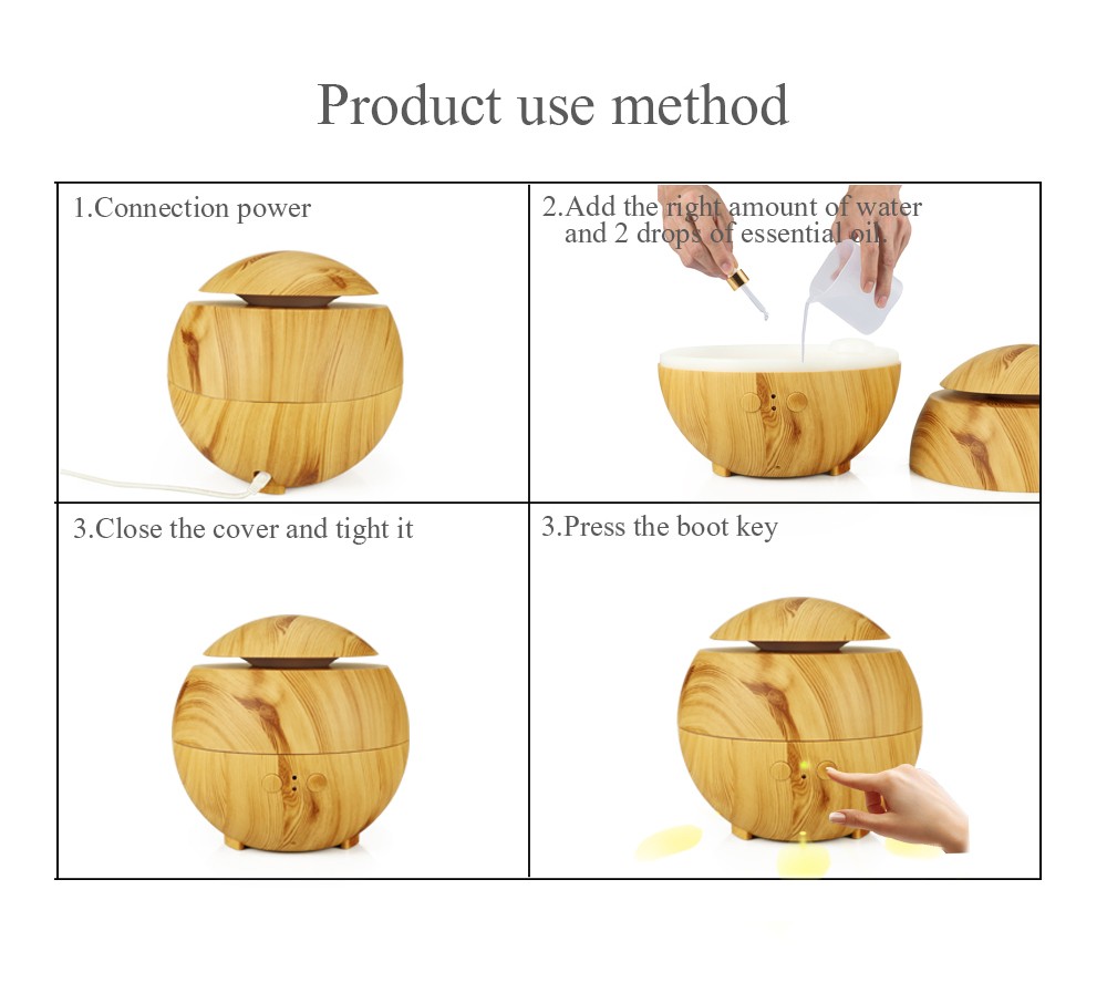 2019 Amazon Hot Sell Item Ultrasonic Essential Oil Diffuser For Hotel Spa Home