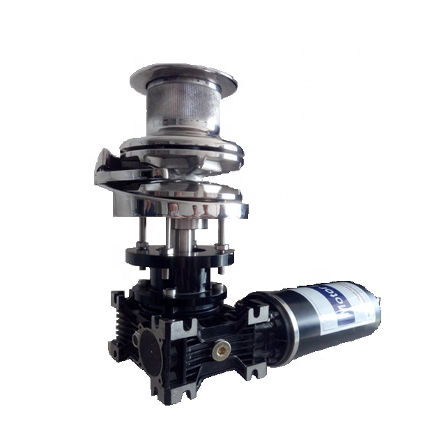 2000W small boat electric capstan drum windlass  JV1011-X1