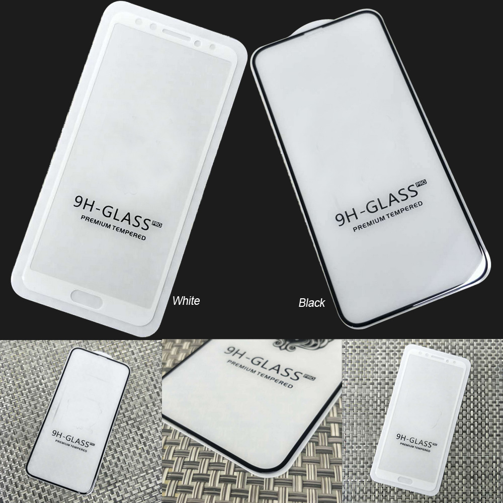 Tempered Glass Screen Protector for Samsung galaxy A5 A7 2017 Full Cover Glue 2.5D 9H film