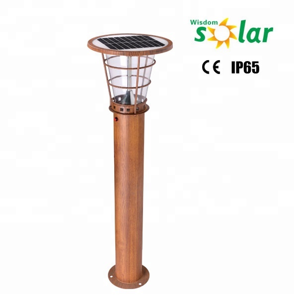 6v voltage 4w watts stainless steel led solar light for garden path with different height