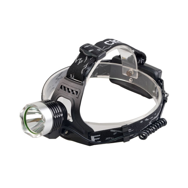 Waterproof adjustable led headlight rechargeable 10W 1000 lumens aluminium xml t6 led headlamp