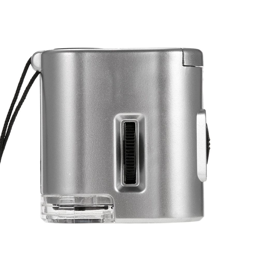 60X Mini Magnifier Jeweler Loupe Microscope Lens Illuminated joyeria magnifying glasses Glass with LED UV Light