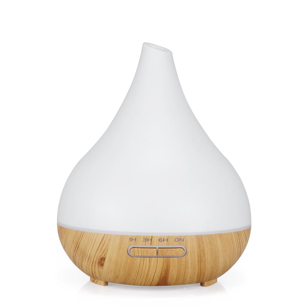 Home Aromatherapy Essential Oil Diffuser 400ml Ultrasonic Cool Mist Diffusers with 7 Color LED Lights Waterless Auto Shut-off