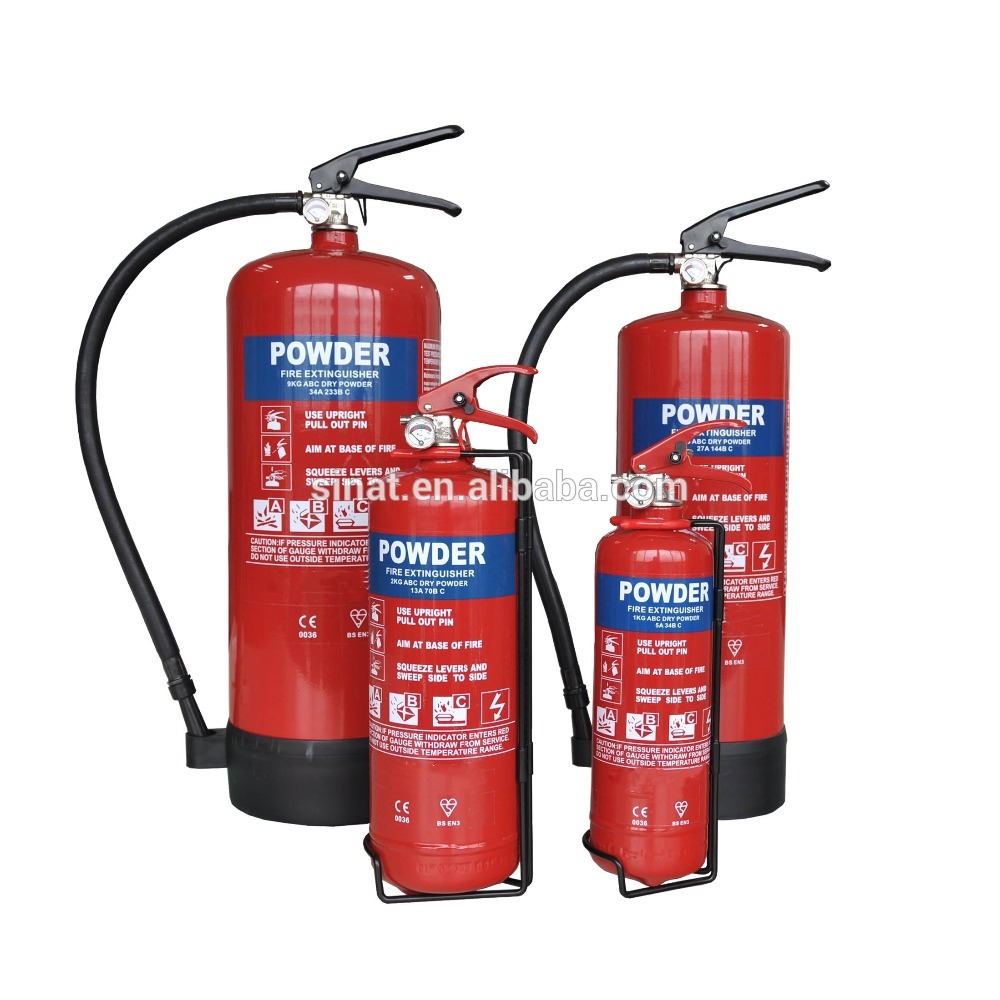 BSI Approved CE &EN3 approved 6kg abc fire extinguisher