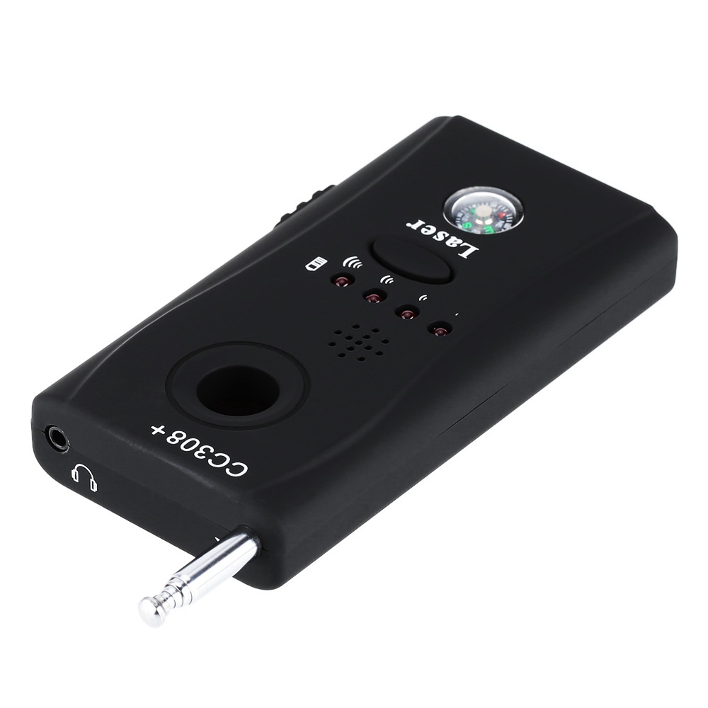 CC308+ Full Range Wireless Camera Anti-Spy Bug Detect RF Signal Detector GSM Device Finder FNR Full-frequency Detector