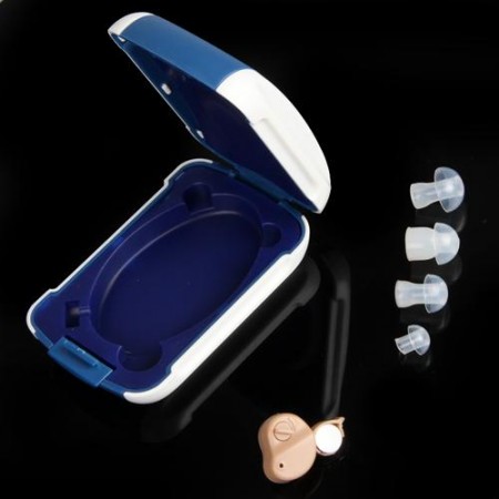 Mini In Ear Hearing Aid Aids Adjustable Sound Amplifier