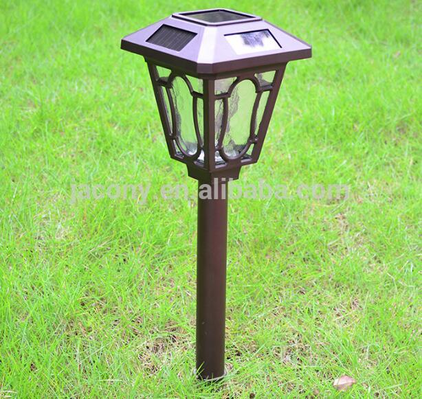 Wireless European Outdoor Solar LED Garden Light for Accent Border Walkway (JL-8577)