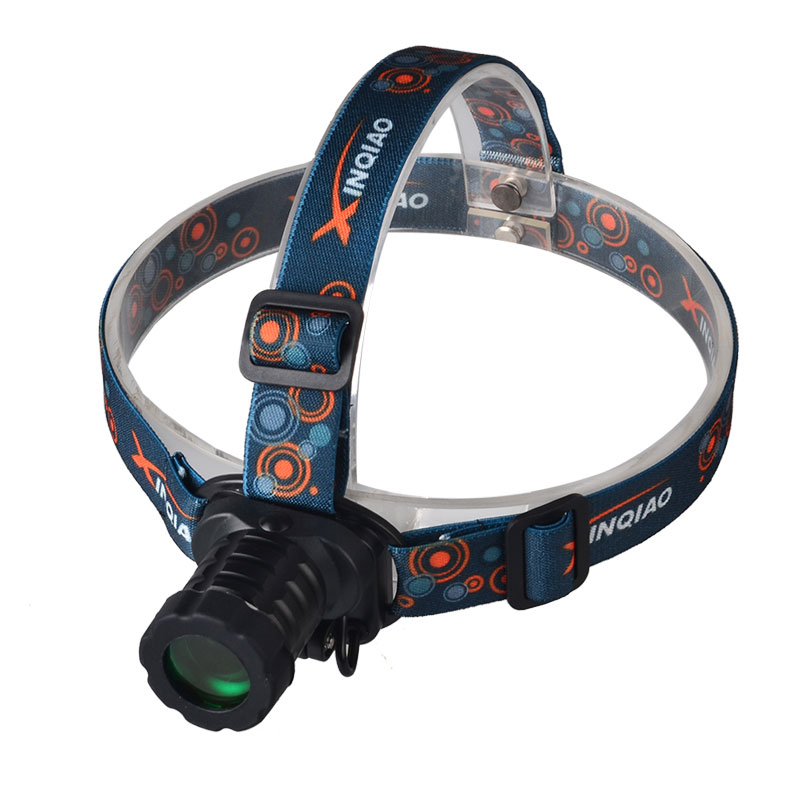 uv headlamp powerful headlamp led headlamp aluminium rechargeable head flashlight for outdoors