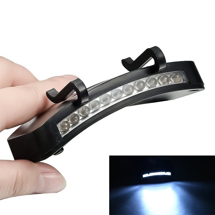 Factory Directly Magnetic LED Fishing Light 11 LEDs Head Light Camping Lamp