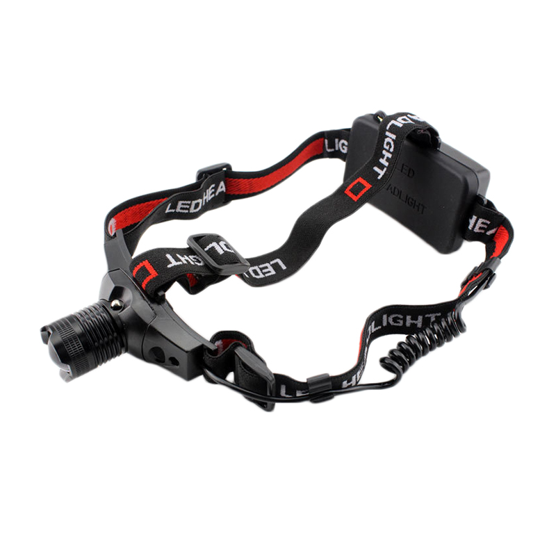 Wholesale Telescopic Focusing High Power Outdoor Camping Aluminum Alloy Rechargeable Emergency  LED Headlamp