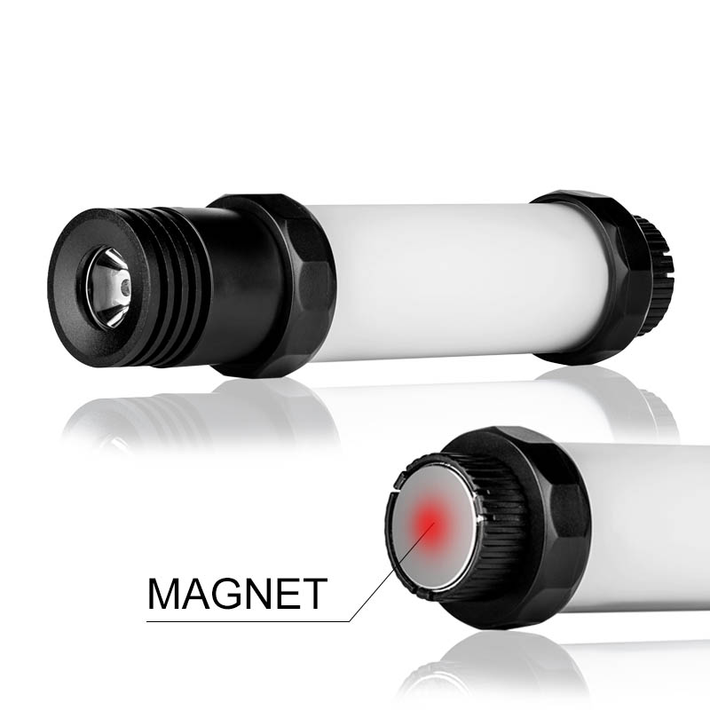 Magnetic Function White Red Light Waterproof LED IP68 Diving Flashlight Torch