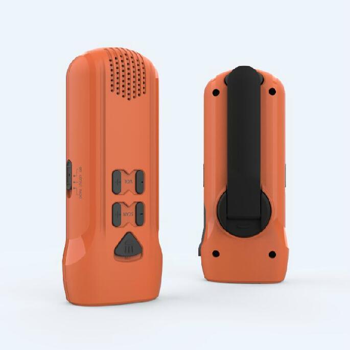 Portable Rechargeable Mini Pocket FM Radio Flashlight Torch