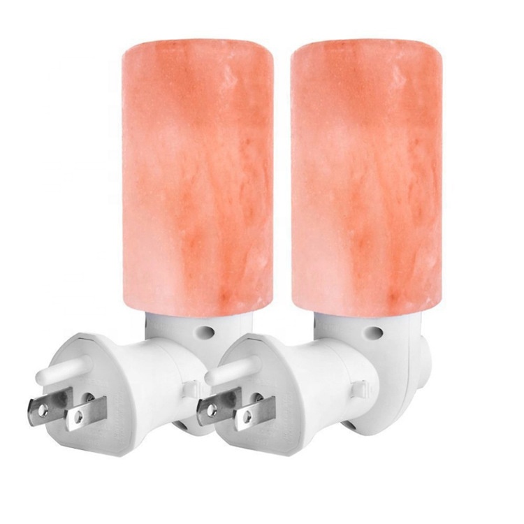 Salt Lamp Natural Himalayan Crystal Salt night light for air purifying,lighting and decoration