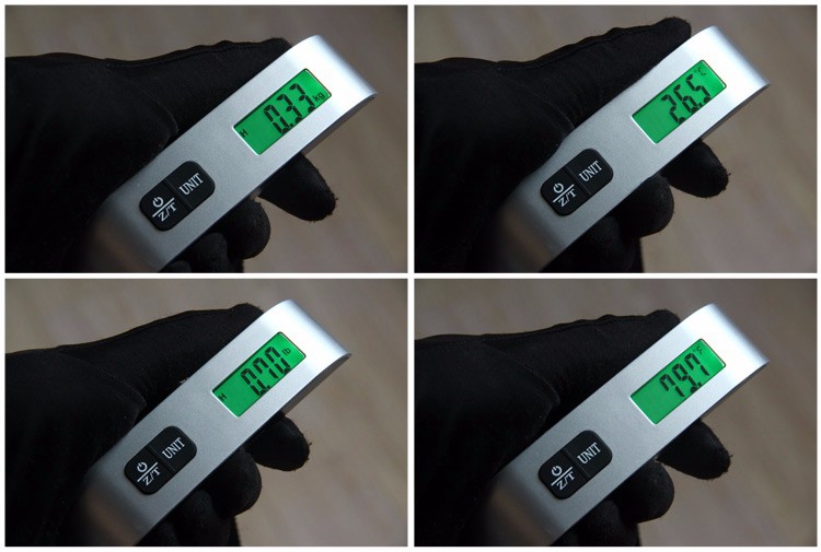 New 50kg/10g Portable LCD Digital Hanging Luggage Scale Travel Electronic Weight
