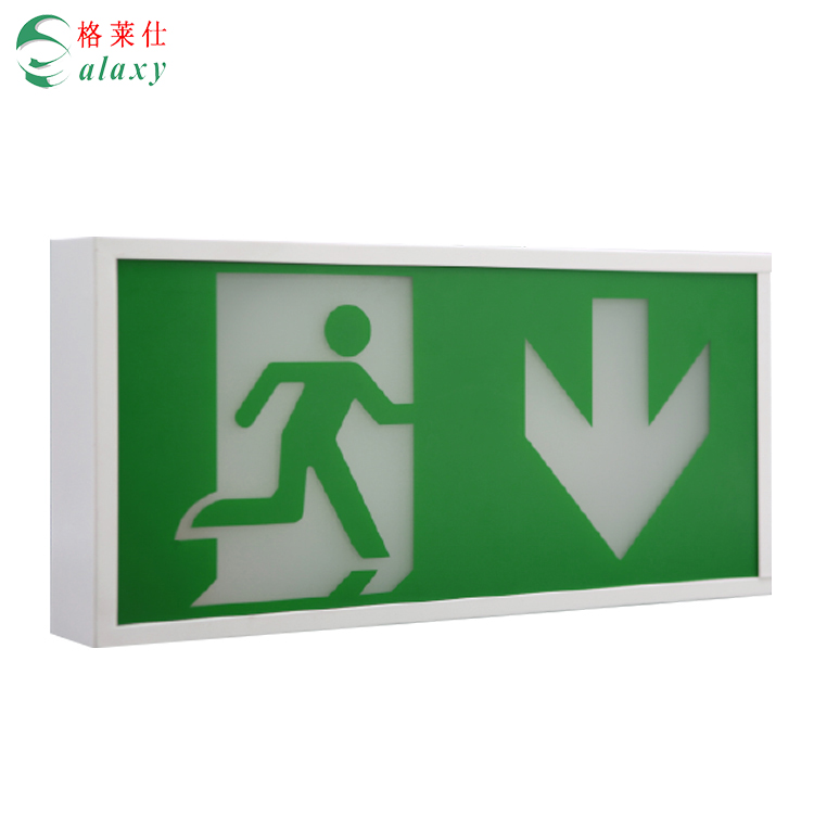 Cheap Factory Price safety sign light fire emergency lighting at home