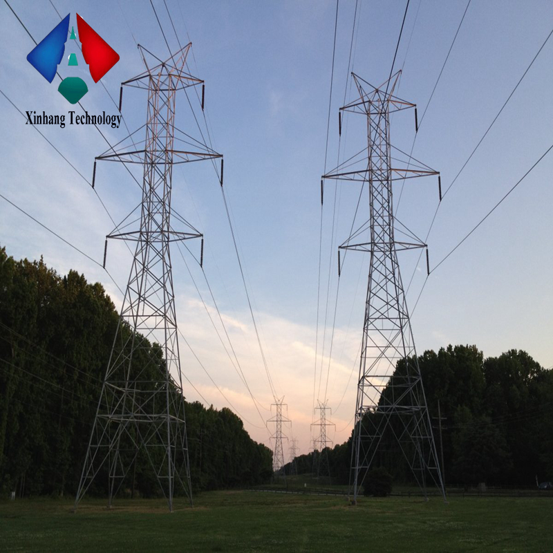 750kv Power Electric Transmission Line Steel Lattice Tower