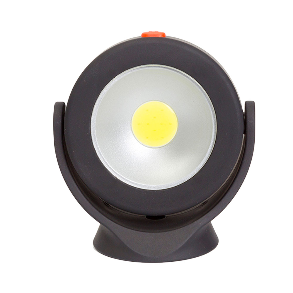 Small round 3W 120 lumen COB magnetic LED work light