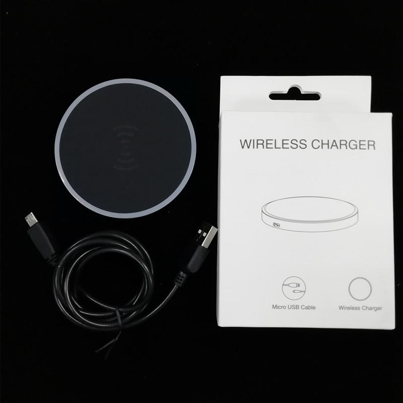 10W Fast Wireless Charger For Samsung Galaxy S9/S9+ S8 S7 Note 9 S7 Edge USB Qi Charging Pad for iPhone XS Max XR X 8 Plus