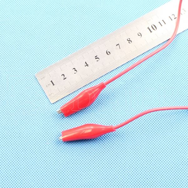 5A Colorful Alligator Clips Copper Crocodile Clip With Cable