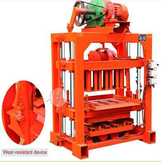 hot sale small size factory production line automatic concrete cinder block brick making