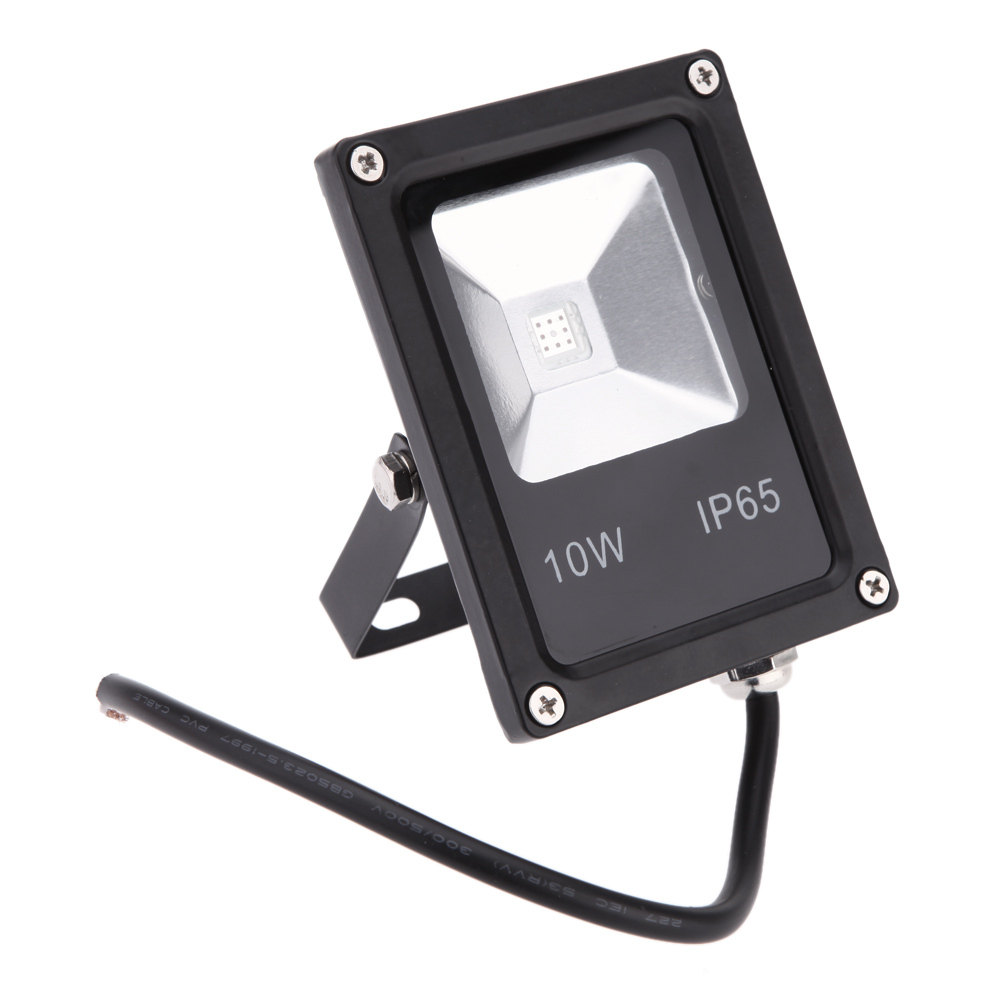 DC12V 10W 8 Red 1 Blue LED Flood Light IP65 Water-resistant Ultra-thin Plant Grow Light Hydroponic Lamp for Plants Growth