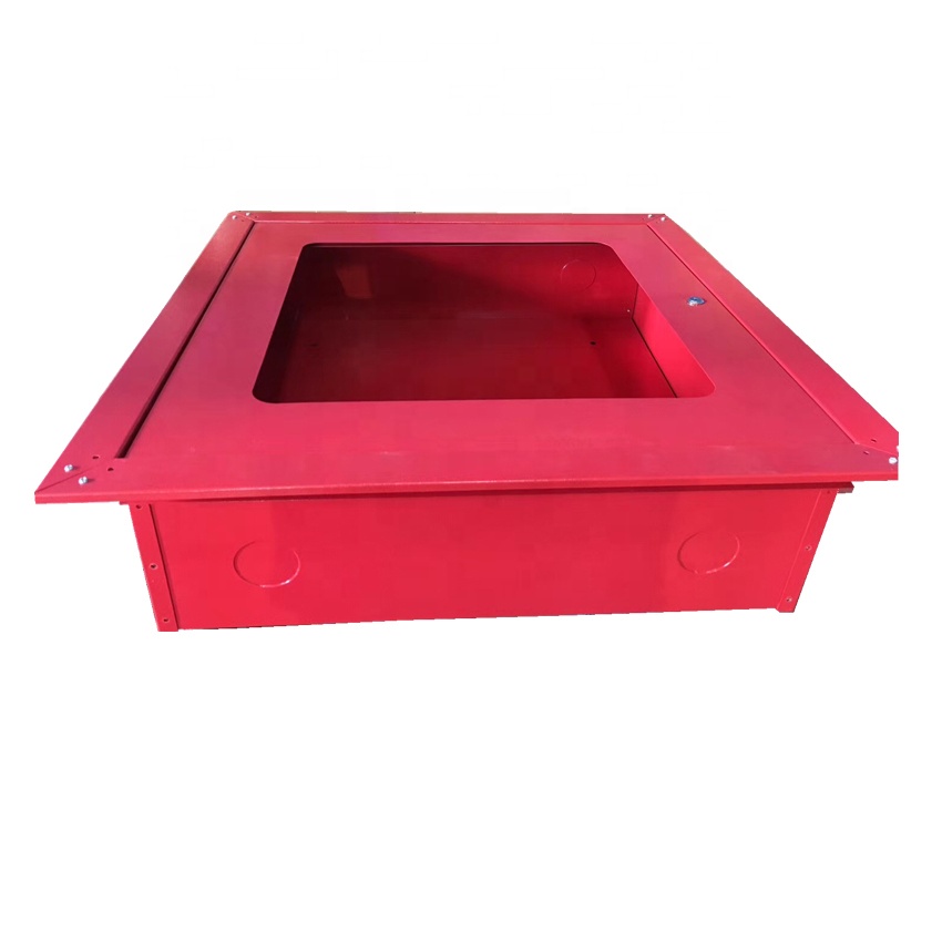 650x560x190mm   demountable fire cabinet recessed type fire hose cabinet price