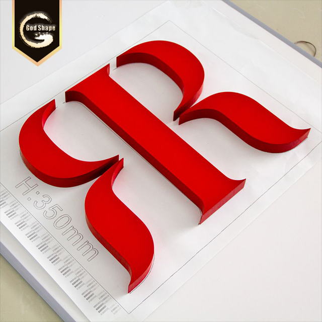 3D Outdoor Electronic Illuminated Led Channel Letter Signs Acrylic LED Letters Logo Sign