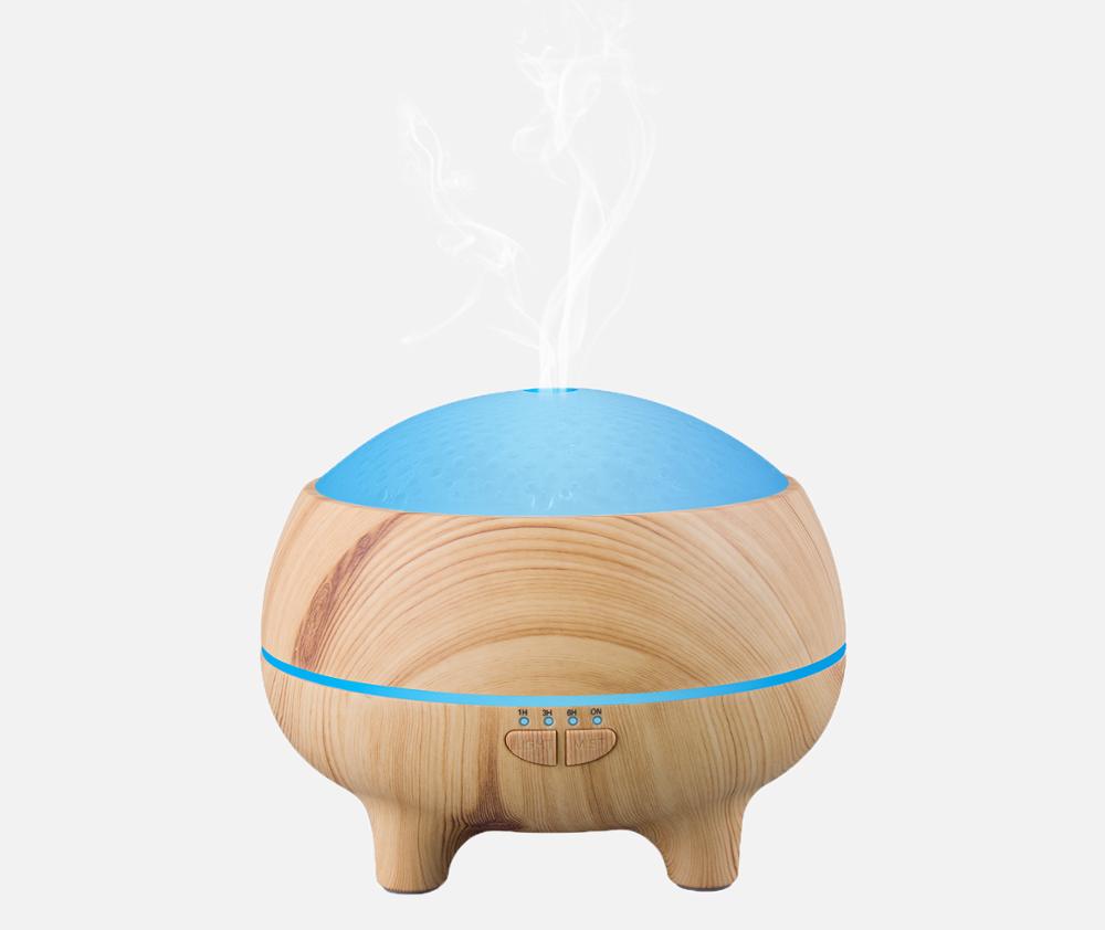 Manufacture High Quality Hot New Private Aroma Diffuser Wooden 300ml Humidifier