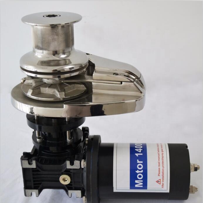 small 12 volt 24 volt electric winch capstan windlass JV811H