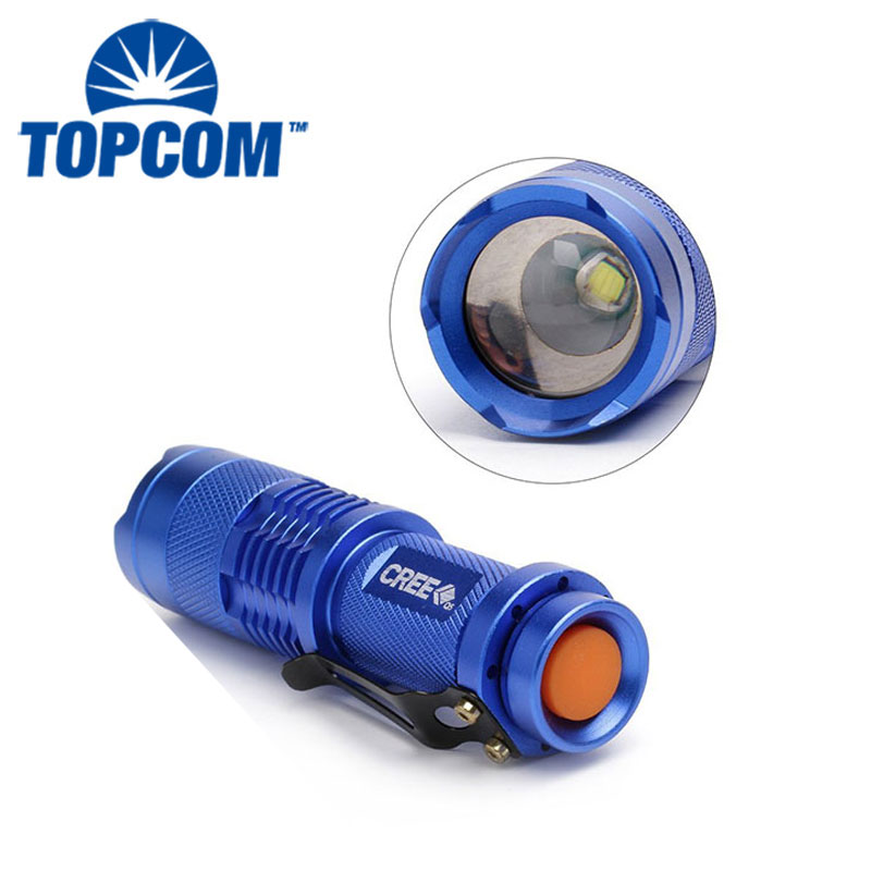 Best Waterproof Mini Light High Power 1000Lm Aluminum Long Range Hunting Tactical Led Flashlight