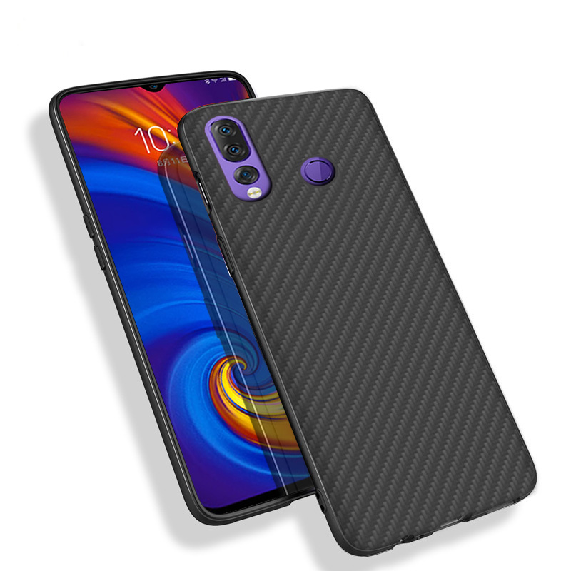 Premium Carbon Fiber  Case Full Sides Protective Shell Back shockproof Cover Design For Lenov o Z5S