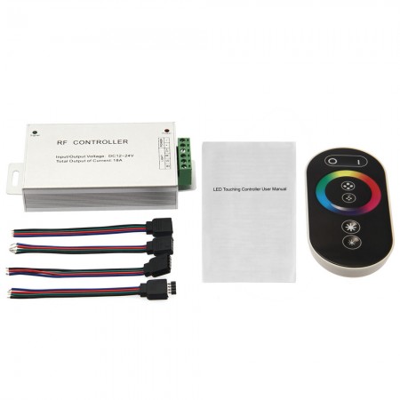 Wireless Remote Control Set For Car RGB LED Angel Eyes Underbody Lights Strips