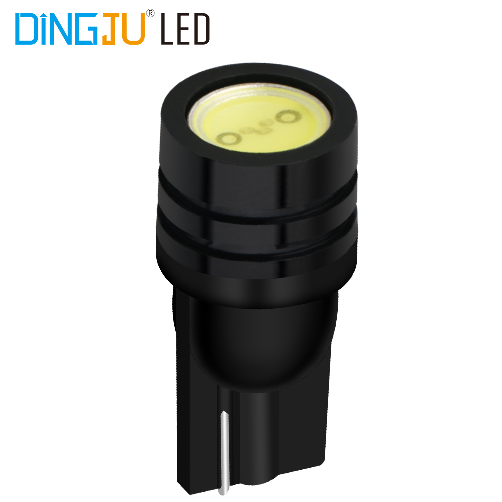 China manufacturer t10 w5w 194 led Cob car bulb 0.5w 33lm instrument indicator licence plate light Cheap Price