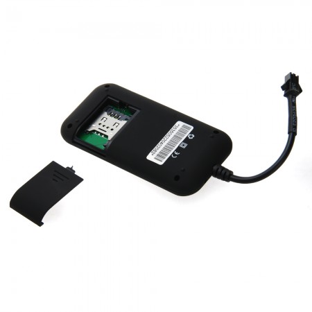 Car Motorcycle GPS Smart Realtime Tracking Device With LED Indicator Light,Built-in GSM Antenna and GPS Antenna(Black)