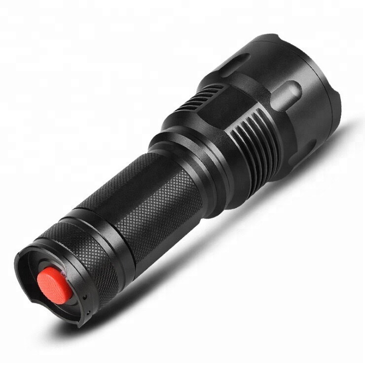 Waterproof Heavy Duty Zoom 3*AA Batteries 5Modes Aluminum High Power Led Focus Torch Flashlight