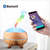 Aromatherapy Oil Diffuser 300ml with Bluetooth Speaker, Ultrasonic Cool Mist Humidifier, Portable Waterless Auto Shut-off, Timer