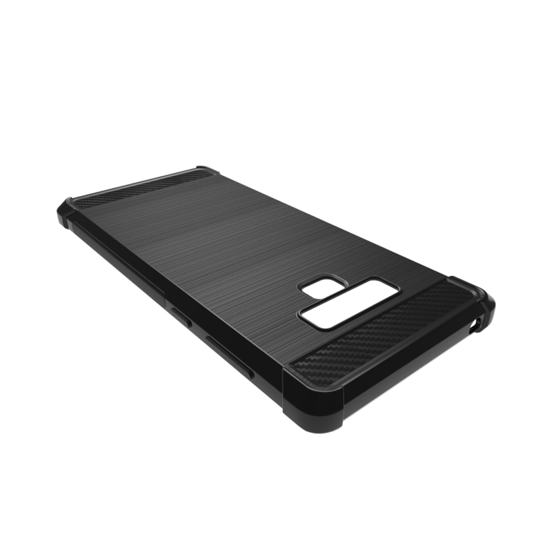 newstyle Carbon Fiber Cover soft Tpu Brushed case For Samsung Galaxy Note 9