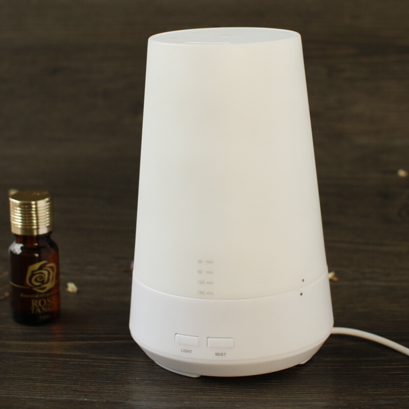 2nd Version Essential Oil Diffuser, 100ml Aroma Essential Oil Cool Mist Humidifier with Adjustable Mist Mode