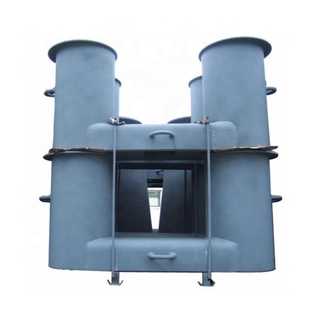 marine ship fixed mooring security safety double bitts bollard