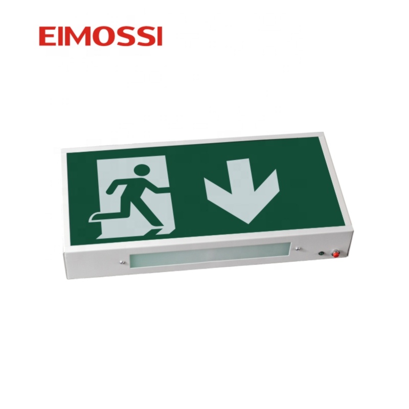 Battery rechargeable led exit emergency evacuation light