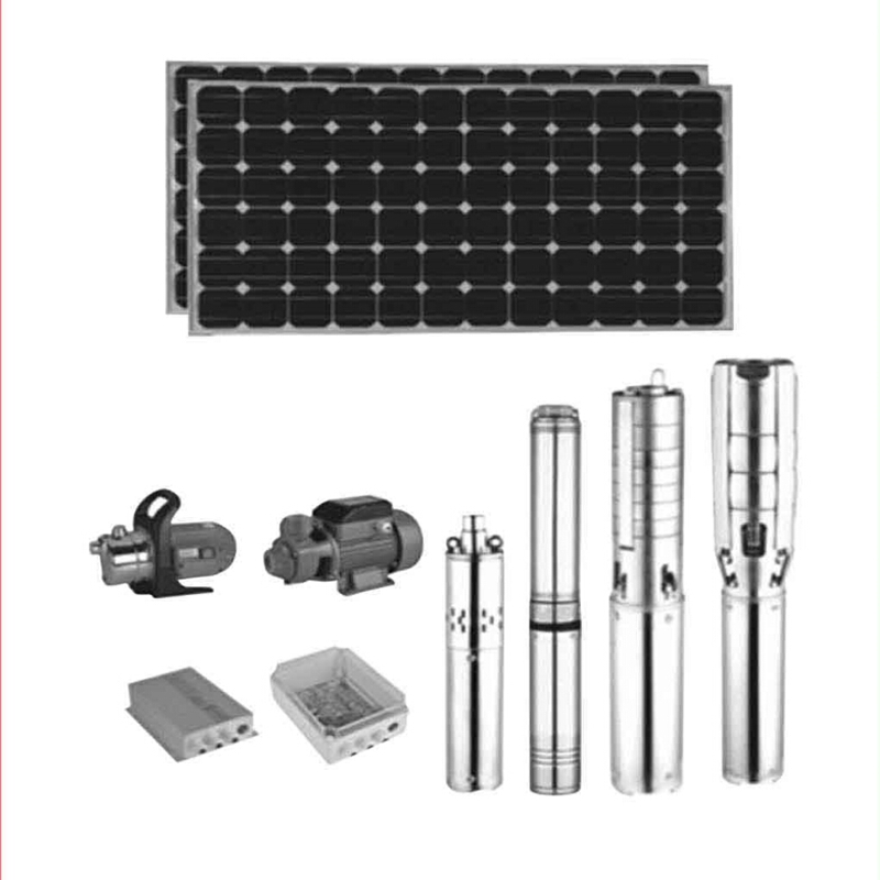 AC DC hybrid solar pump inverter