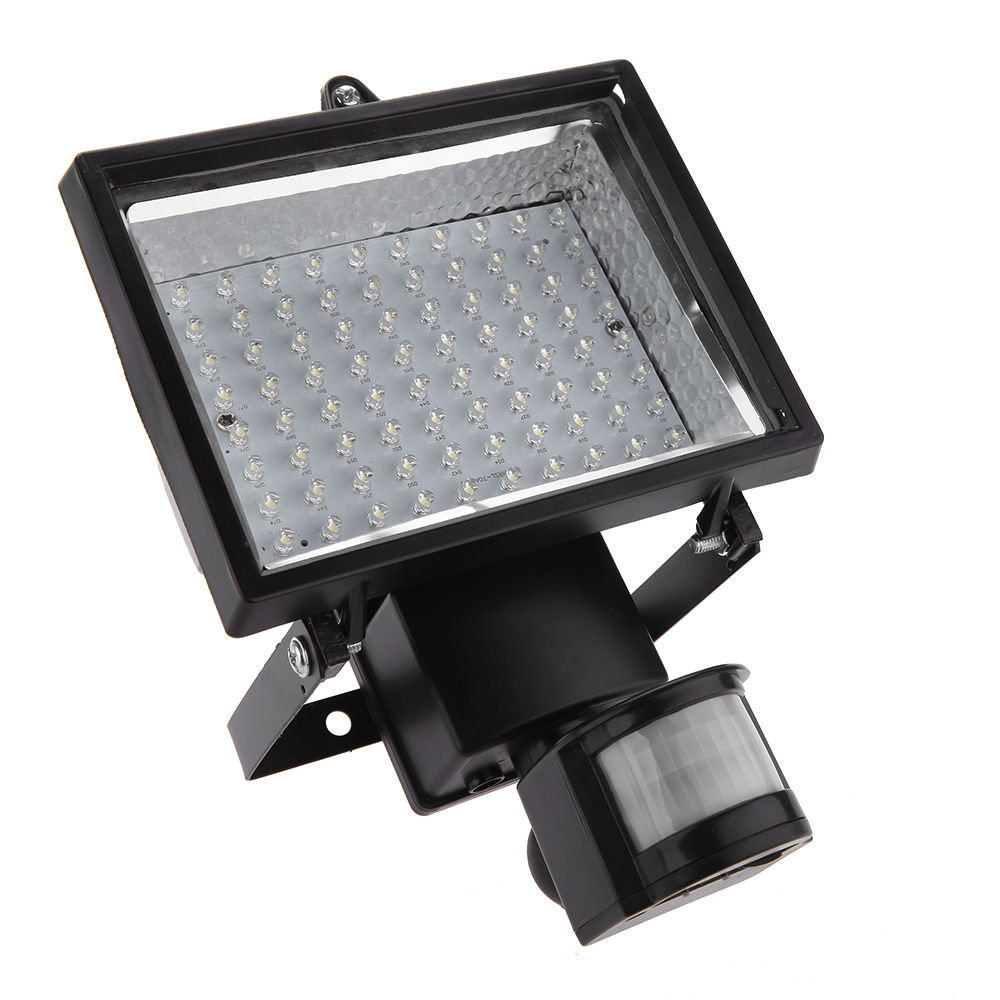 Ultra Bright 80 LED Solar Powered PIR Body Human Motion Light Sensor Lamp Panel Outdoor Security Spotlight for Pool Road Pathway